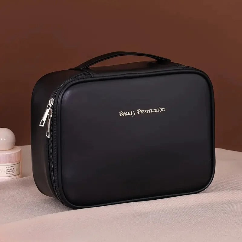 Large Capacity Waterproof PU Cosmetic Bag